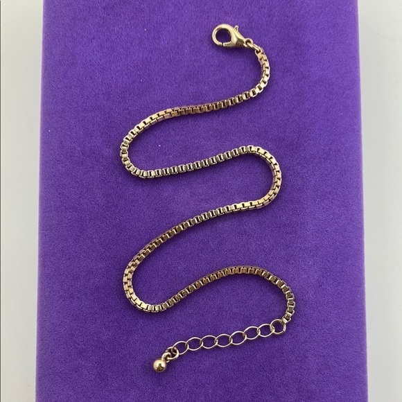 Jewelry - 💛 Elegant Gold Plated Box Chain Bracelet/Anklet